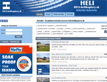 Tablet Screenshot of heli.helikoptery.sk